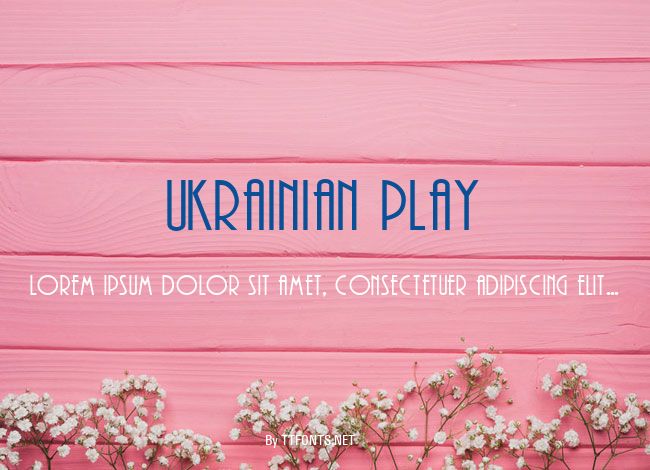 Ukrainian Play example